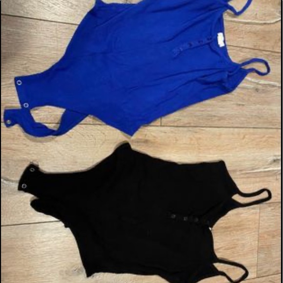 Ardenes/Garage. Size small. Pink, Blue and Black bodysuits - Picture 2 of 2
